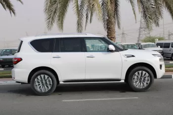 NISSAN PATROL 5.6L V8 PETROL 2023 WHITE EXTERIOR BLACK INTERIOR