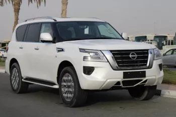 NISSAN PATROL LE 5.6L PETROL V8 2023 WHITE INSIDE TAN