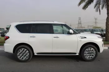 NISSAN PATROL LE 5.6L PETROL V8 2023 WHITE INSIDE TAN