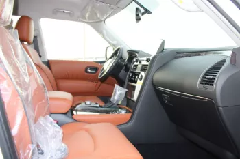 NISSAN PATROL LE 5.6L PETROL V8 2023 WHITE INSIDE TAN