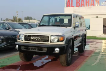 TOYOTA LAND CRUISER HARDTOP 4.0L PETROL 4WD 2023 MODEL YEAR WHITE
