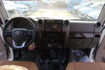 TOYOTA LAND CRUISER HARDTOP 4.0L PETROL 4WD 2023 MODEL YEAR WHITE