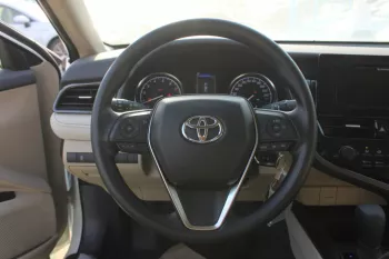 TOYOTA CAMRY LE BASIC 2.5L PETROL FWD 2023 MODEL YEAR WHITE COLOR