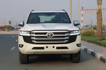 LHD - TOYOTA LANDCRUISER 300 4.0L V6 PETROL VX 2023 MODEL YEAR - WHITE