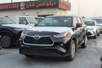 Toyota Highlander LE 2.5L hybrid fwd 2023 black