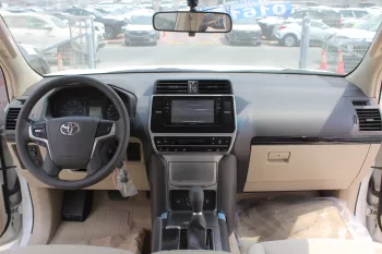 Toyota Prado TX 2.7L PETROL 4WD 2022 MODEL YEAR WHITE