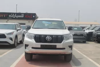 Toyota Prado TX 2.7L PETROL 4WD 2022 MODEL YEAR WHITE