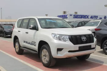 Toyota Prado TX 2.7L PETROL 4WD 2022 MODEL YEAR WHITE