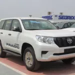 Toyota Prado TX 2.7L PETROL 4WD 2022 MODEL YEAR WHITE - Thumbnail 3