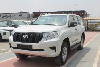 Toyota Prado TX 2.7L PETROL 4WD 2022 MODEL YEAR WHITE