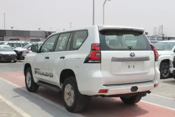 Toyota Prado TX 2.7L PETROL 4WD 2022 MODEL YEAR WHITE