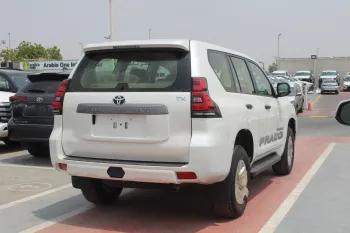 Toyota Prado TX 2.7L PETROL 4WD 2022 MODEL YEAR WHITE