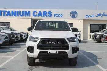 TOYOTA HILUX GR SPORT 4.0L PETROL 4WD 2023 WHITE INSIDE BLACK
