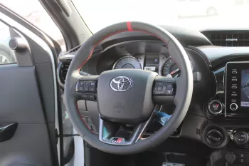 TOYOTA HILUX GR SPORT 4.0L PETROL 4WD 2023 WHITE INSIDE BLACK