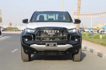 LHD - TOYOTA HILUX 125 4.0L V6 PETROL DOUBLE CAB 4X4 GR 2024 BLACK