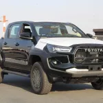 LHD - TOYOTA HILUX 125 4.0L V6 PETROL DOUBLE CAB 4X4 GR 2024 BLACK - Thumbnail 2