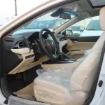 Toyota Camry Limited 3.5L petrol V6 fwd 2023 white inside beige - Thumbnail 18