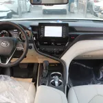 Toyota Camry Limited 3.5L petrol V6 fwd 2023 white inside beige - Thumbnail 17