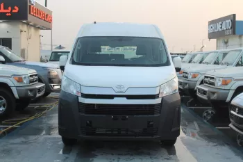New 2023 Toyota Hiace Manual 2.8L Diesel white-for export-only