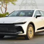 Toyota Crown V6 3.6L FWD Hybrid 2024 White Color - Thumbnail 1