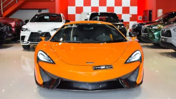 McLaren 570S V8 2022 Orange Color