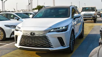 Lexus RX350H AWD Hybrid V4 2023 Model Year White Color