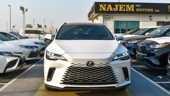 Lexus RX350H AWD Hybrid V4 2023 Model Year White Color