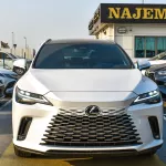Lexus RX350H AWD Hybrid V4 2023 Model Year White Color - Thumbnail 3