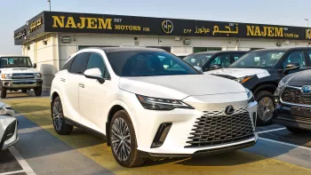 Lexus RX350H AWD Hybrid V4 2023 Model Year White Color
