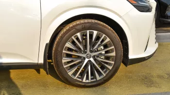Lexus RX350H AWD Hybrid V4 2023 Model Year White Color