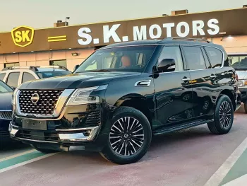 NIISSAN PETROL ARMADA SV 5.6L PETROL V8 2018 BLACK