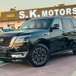NIISSAN PETROL ARMADA SV 5.6L PETROL V8 2018 BLACK - Thumbnail 1