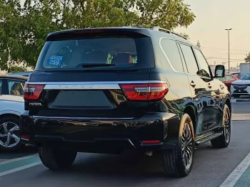 NIISSAN PETROL ARMADA SV 5.6L PETROL V8 2018 BLACK