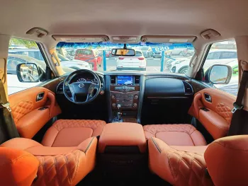 NIISSAN PETROL ARMADA SV 5.6L PETROL V8 2018 BLACK