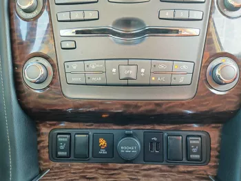 NIISSAN PETROL ARMADA SV 5.6L PETROL V8 2018 BLACK
