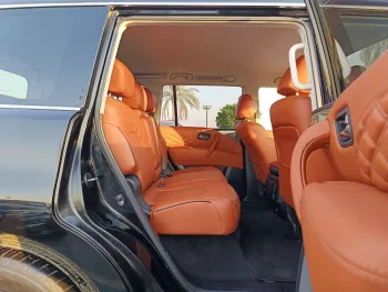 NIISSAN PETROL ARMADA SV 5.6L PETROL V8 2018 BLACK