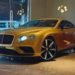 Bentley Continental GT 4.0L Petrol v8 awd 2016 Golden - Thumbnail 2