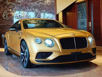 Bentley Continental GT 4.0L Petrol v8 awd 2016 Golden