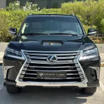 Lexus LX 570 V8 GCC Specs 2017 Model Year Black Color - Thumbnail 1