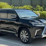 Lexus LX 570 V8 GCC Specs 2017 Model Year Black Color - Thumbnail 2