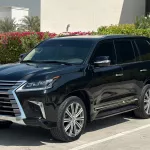 Lexus LX 570 V8 GCC Specs 2017 Model Year Black Color - Thumbnail 3