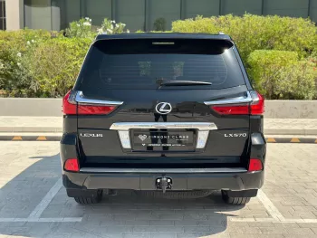 Lexus LX 570 V8 GCC Specs 2017 Model Year Black Color