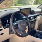 Lexus LX 570 V8 GCC Specs 2017 Model Year Black Color - Thumbnail 7
