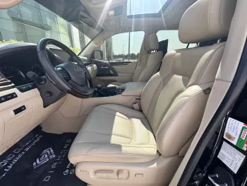 Lexus LX 570 V8 GCC Specs 2017 Model Year Black Color