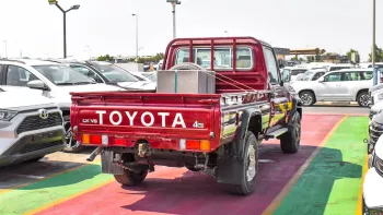 Toyota Land Cruiser PICKUP SINGLE CAP 4.0L PETROL 4WD 2023 RED