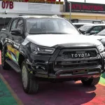 Toyota Hilux GR 2.8L DIESEL 4WD 2023 MODEL YEAR BLACK COLOR - Thumbnail 2
