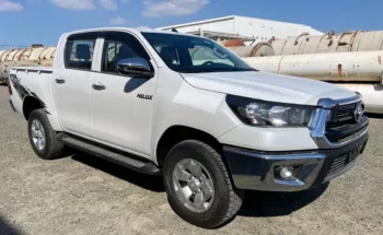 Toyota Hilux 2.4L Diesel A/T 4WD 2023 Model White Color