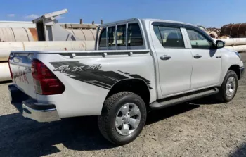 Toyota Hilux 2.4L Diesel A/T 4WD 2023 Model White Color
