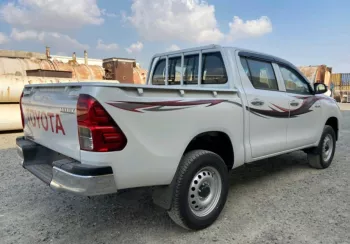 Toyota Hilux Diesel 2.4L M/T 4WD 2023 Model White Color