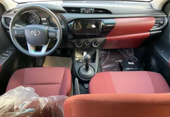 Toyota Hilux Diesel 2.4L M/T 4WD 2023 Model White Color
